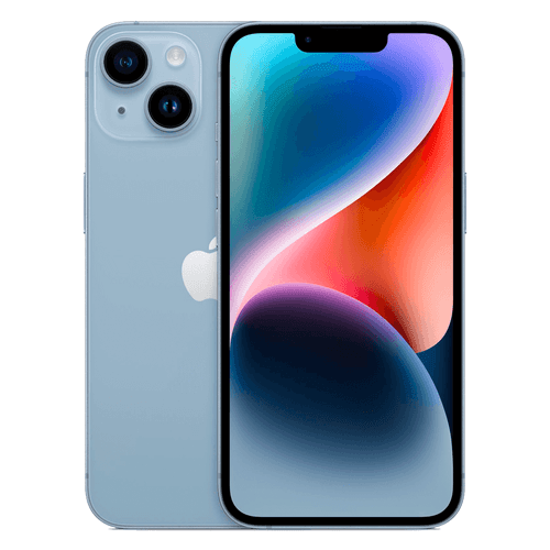 CELULAR APPLE IPHONE 14 5G 6+128GB E-SIM AZUL EXH